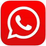 red-whatsapp-icon